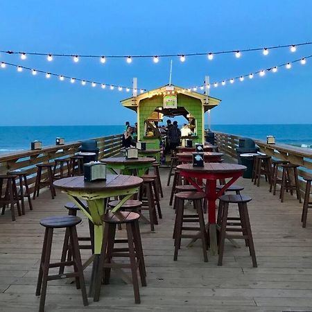 Kraken'S Den * Oceanview * Steps To Ocean * Pool Apartment Carolina Beach Luaran gambar