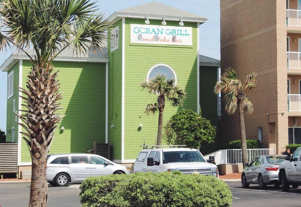 Kraken'S Den * Oceanview * Steps To Ocean * Pool Apartment Carolina Beach Luaran gambar